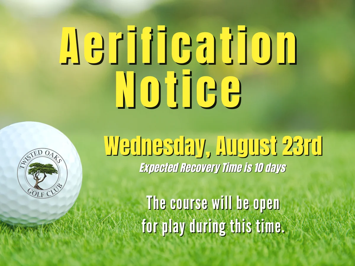 Aerification Update!