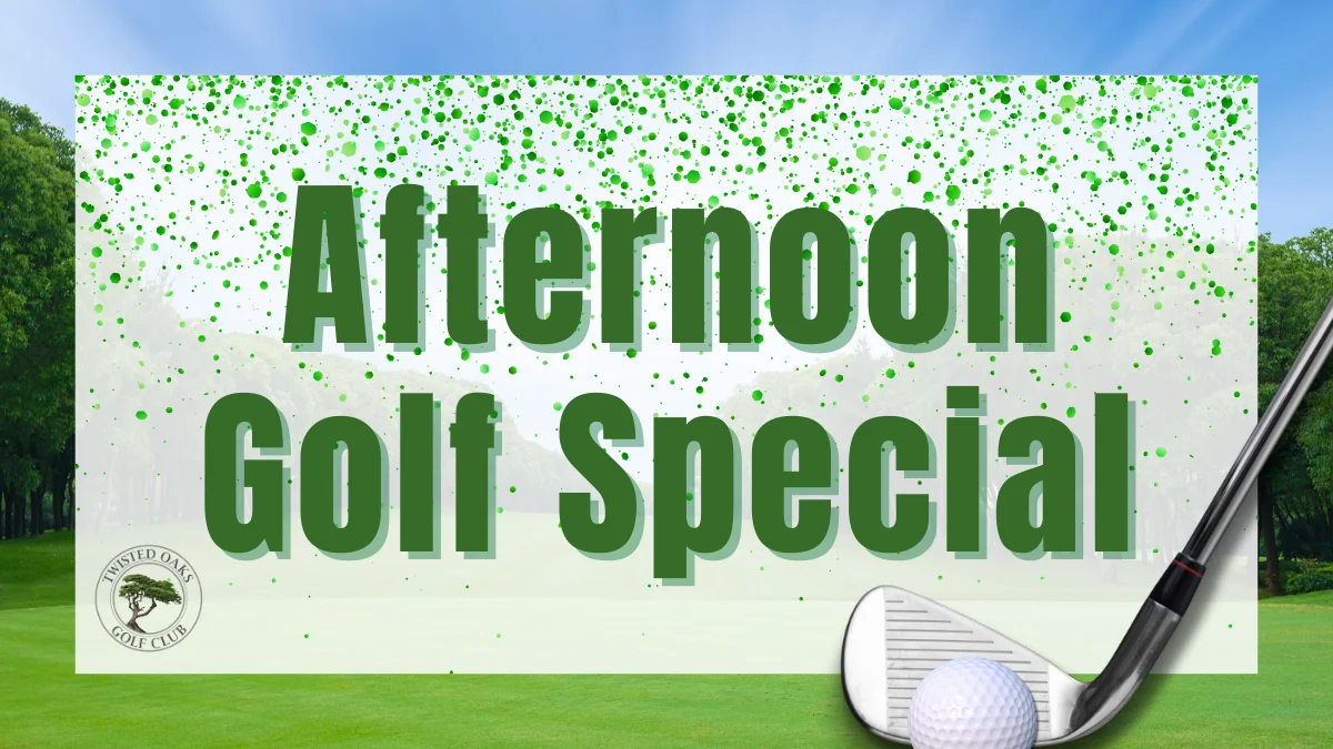 Afternoon Golf Special – June