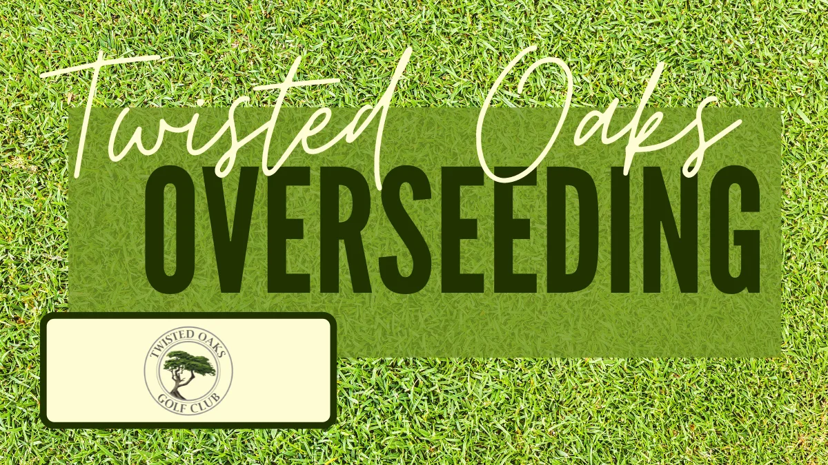 Upcoming Overseeding – 10/13