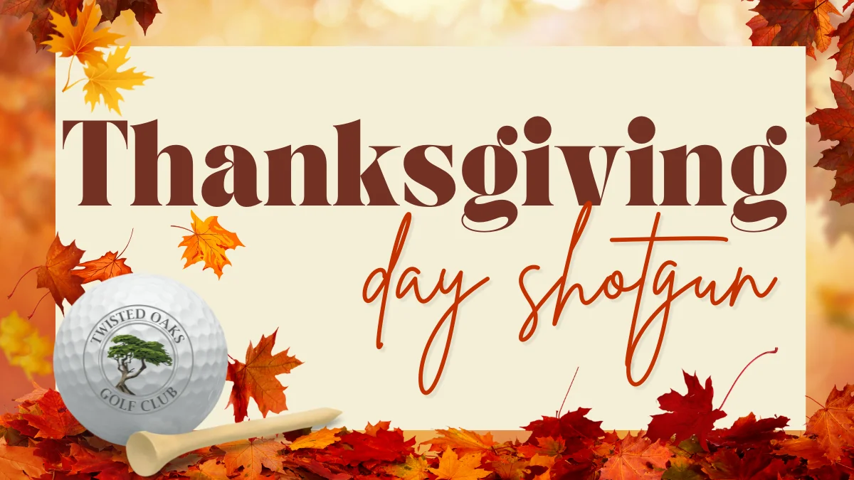 Celebrate Thanksgiving Morning on the Course – Limited Spots Available!