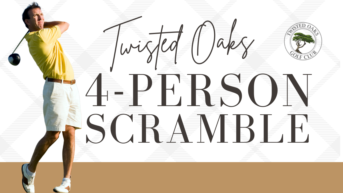 Four-Person Scramble – SOLD OUT! ⛳️