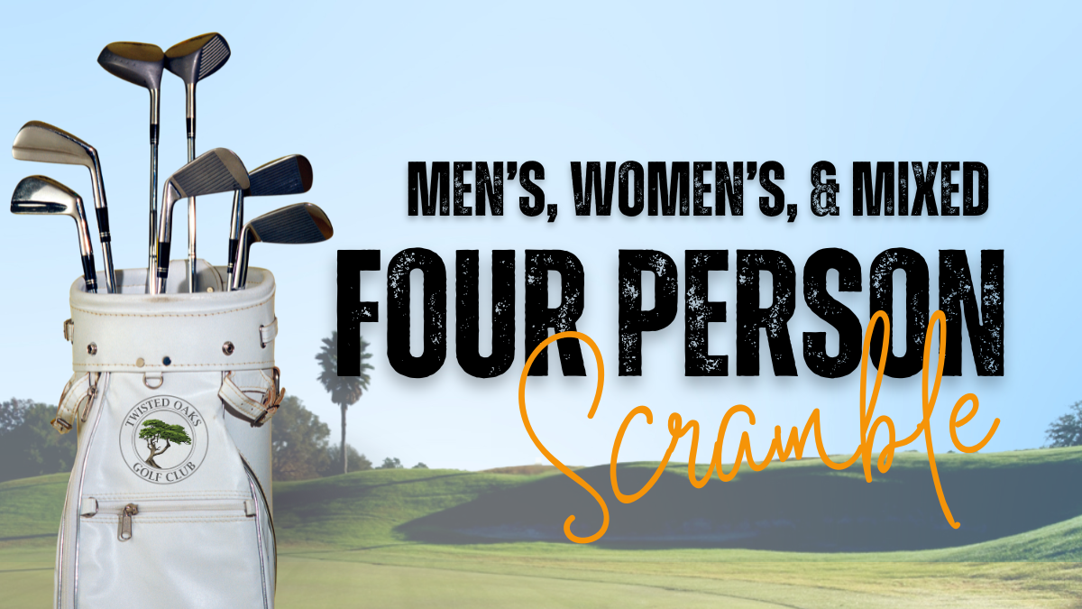 Build Your Team for Our June 28 Four-Person Scramble