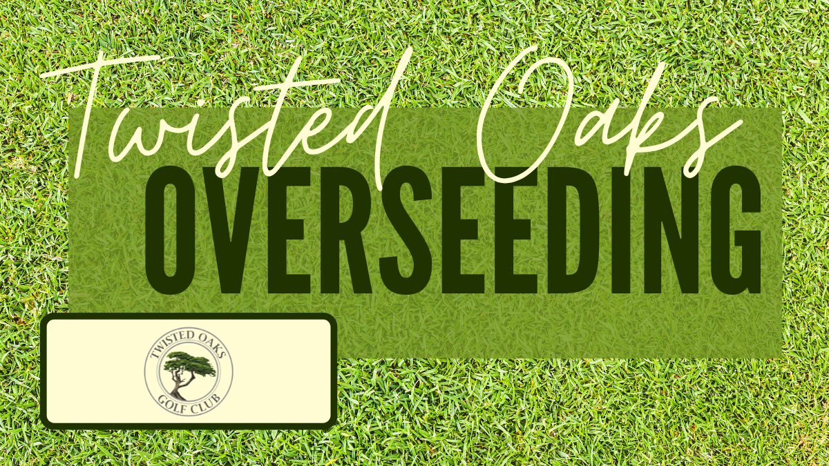 Overseeding Notice – 10/12